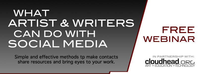 Free webinar: Social media for artists & writers